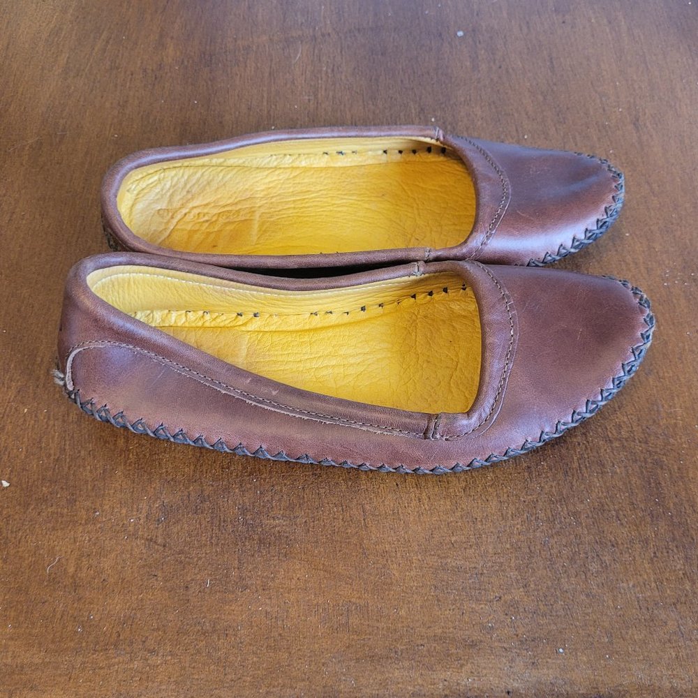 Quoddy Bespoke ballet slipper - Picture 6 of 7